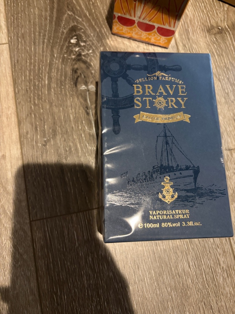 Brave Story Eau de Parfum - Navy & Gold Box